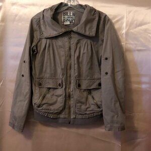 Billabong Women's Jacket US Size Medium, Tan Pre-owned Vintage